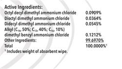 FLEX Wipes Disinfectant Wipes (Case of 6)